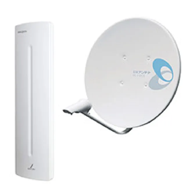 デザインアンテナ + BSアンテナ/CS セット工事費用