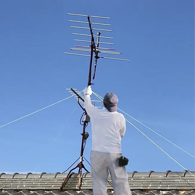 アンテナ修理費用 方向調整 立て直し