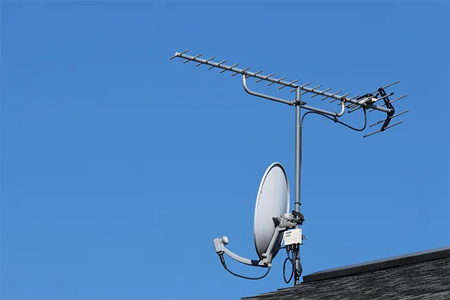 UHFアンテナ設置工事 地デジ放送