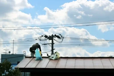 高所作業の工事追加費用