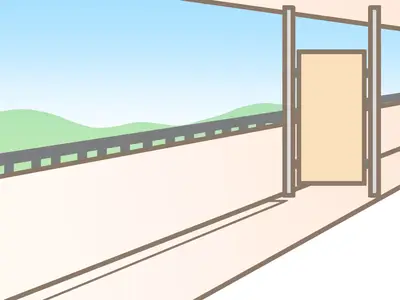 ベランダに設置する