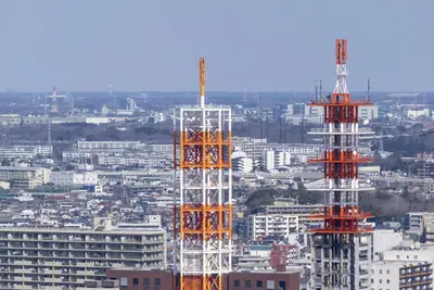大規模な無線基地局
